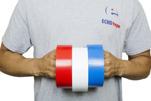 CL-W6064 Industrial Strength Utility Grade Duct Tape | Red, White & Blue